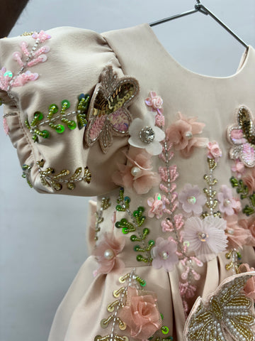 Peace Birthday Dress for baby