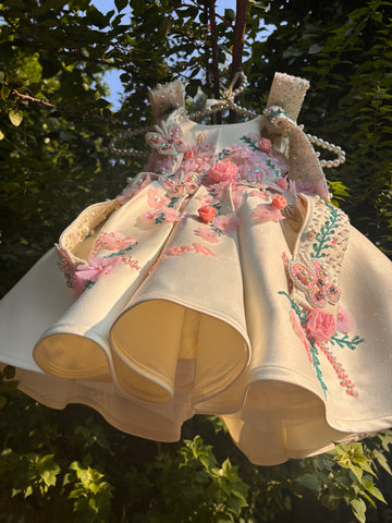 Butter Yellow Handmade Dress