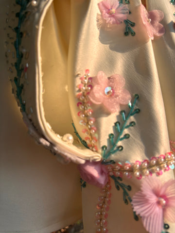 Butter Yellow Handmade Dress