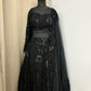Black saree