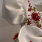 White & Red Baby Dress