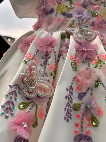 White Handmade Dress