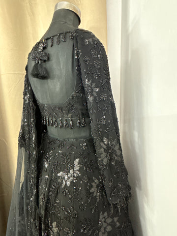 Black saree