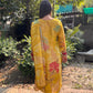 Yellow Printed Handmade Suit Set