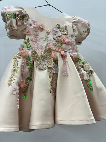 Peace Birthday Dress for baby