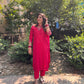 LD-4 Red Handmade Suit Set