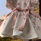White Back Big Bow Baby Dress