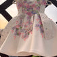White Handmade Shoulder Starp Dress