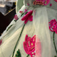 Green Handpainted Baby Dress