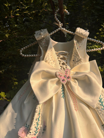 Butter Yellow Handmade Dress