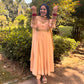 LD- 013 Peach Handmade Anarkali Set