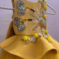 Mustard Yellow Handmade Baby Dress