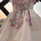 White Handmade Shoulder Starp Dress