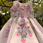 White Handmade 3D Butterfly Dress
