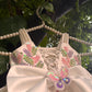 White colour beautiful dress of authentic handwork