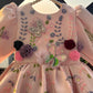 Pink Handmade Baby Dress