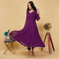 EF1028 - Purple Anarkali Set