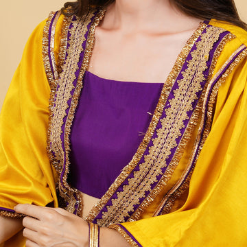 EF1040 - Mustard Kaftan Set