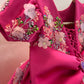 Deep Pink Handmade Baby Dress