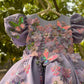 Lavender Handmade Baby Dress