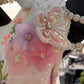 White Handmade Shoulder Starp Dress