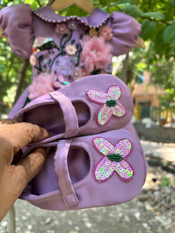 Purple Birthday dress for Girls
