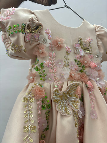Peace Birthday Dress for baby