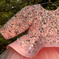 Pink Handmade Peplum Dress