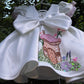 White Handpainted Dress