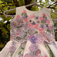 White Handmade 3D Butterfly Dress