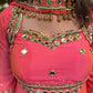 LD-009 Pink Handmade Anarkali Set