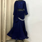 Blue stylish saree