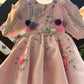 Pink Handmade Baby Dress
