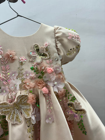 Peace Birthday Dress for baby