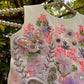 White Handmade 3D Butterfly Dress
