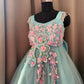 Blue Mother Daughter Dress