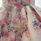 White Handmade Shoulder Starp Dress