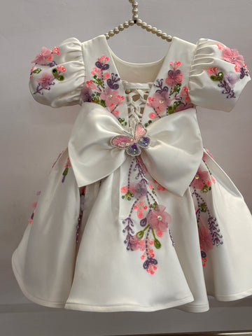 White Handmade Dress