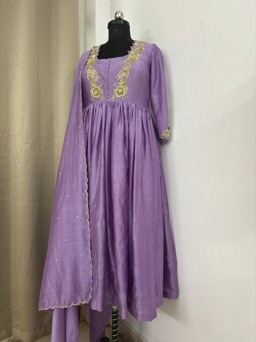 Festive selection Handwork Suit set