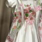 White birthday dress for princess